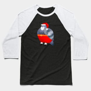 Pigeon Santa Claus Baseball T-Shirt